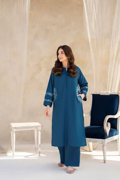 Chic Embroidery Pocket 2pc&nbsp;