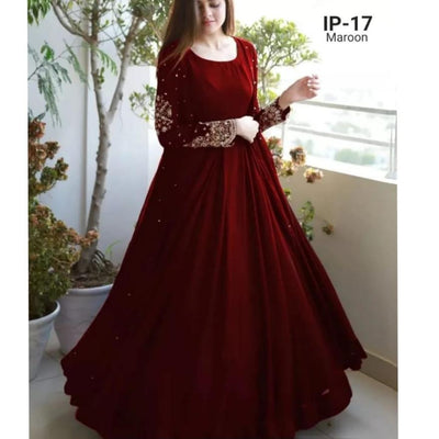 chiffon maxi