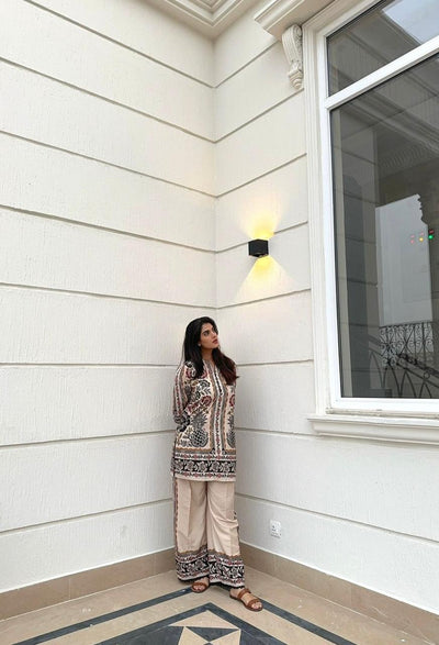 Silk Plazo 2pc