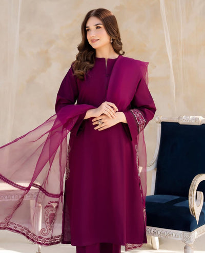Calico Embroidery 3pc