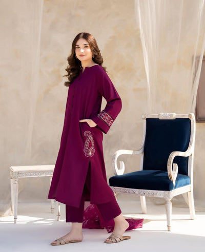 Calico Embroidery 3pc