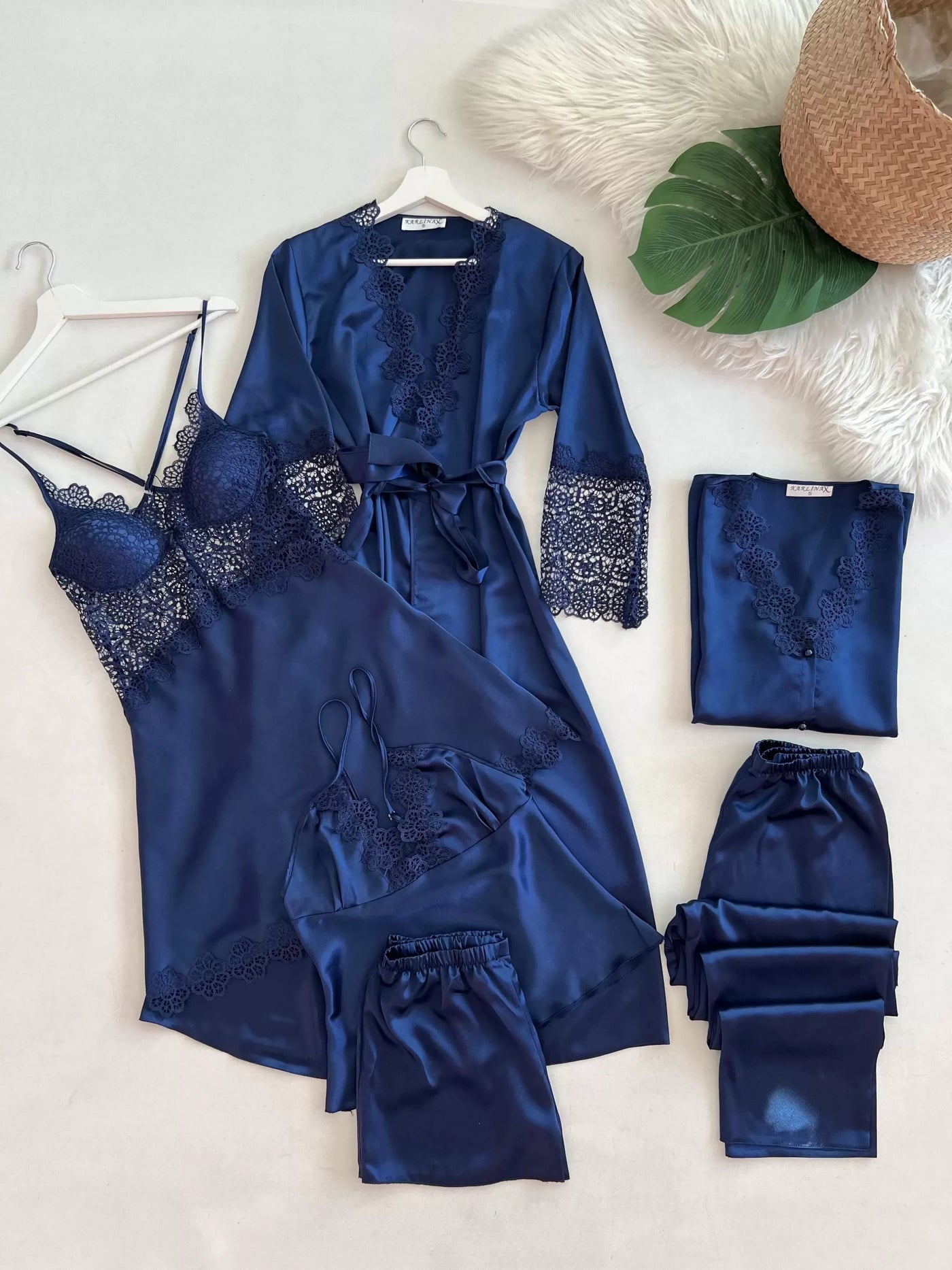 6Pc Nightdress Set for Women - Dreamy Comfort!