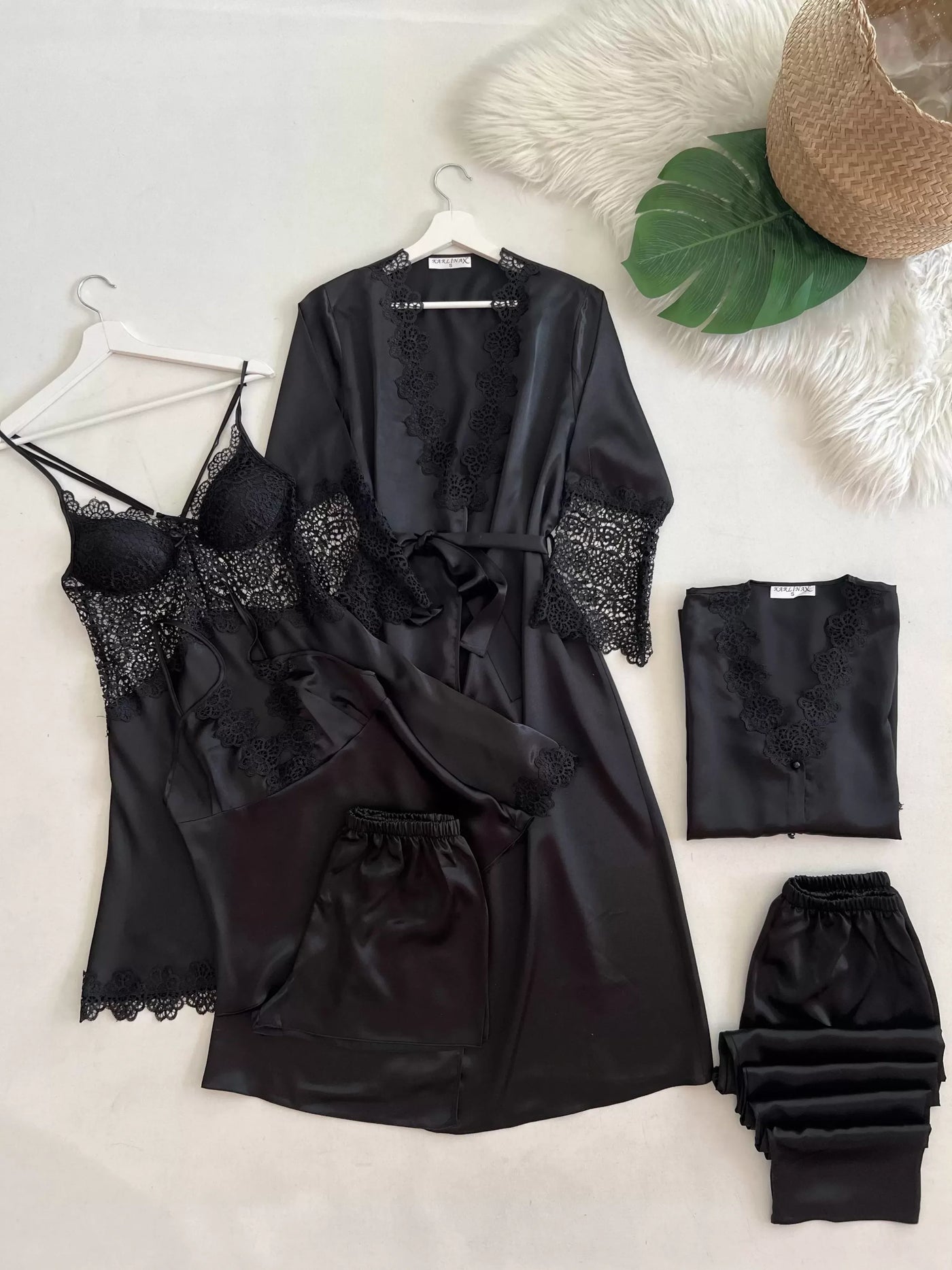 6Pc Nightdress Set for Women - Dreamy Comfort!
